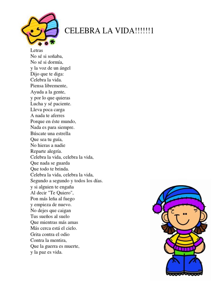Celebra La Vida Pdf