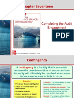 Chapter Seventeen: Completing The Audit Engagement