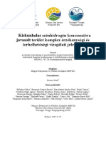 Kiskunhalas Szénhidrogén Koncesszióra Javasolt Terület Komplex Érzékenységi És Terhelhetőségi Vizsgálati Jelentése