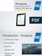 Ipad Class 2 Type B Efb Easa / Swedish Caa Approved: Amapola