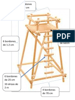 4 Bordones de 50 CM