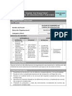 Manual de Organización y Funciones Auxiliar de Enfermería de Central de Esterilización