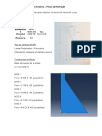 Materiales: Mode-Based Dynamic Análisis - Presa de Hormigón