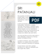 La leyenda del nacimiento de Patanjali, autor de los textos clásicos de Yoga