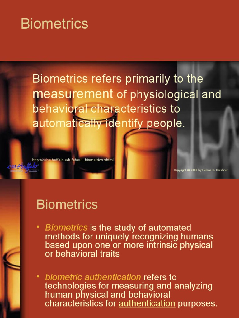Biometrics 1 | PDF | Biometrics | Fingerprint