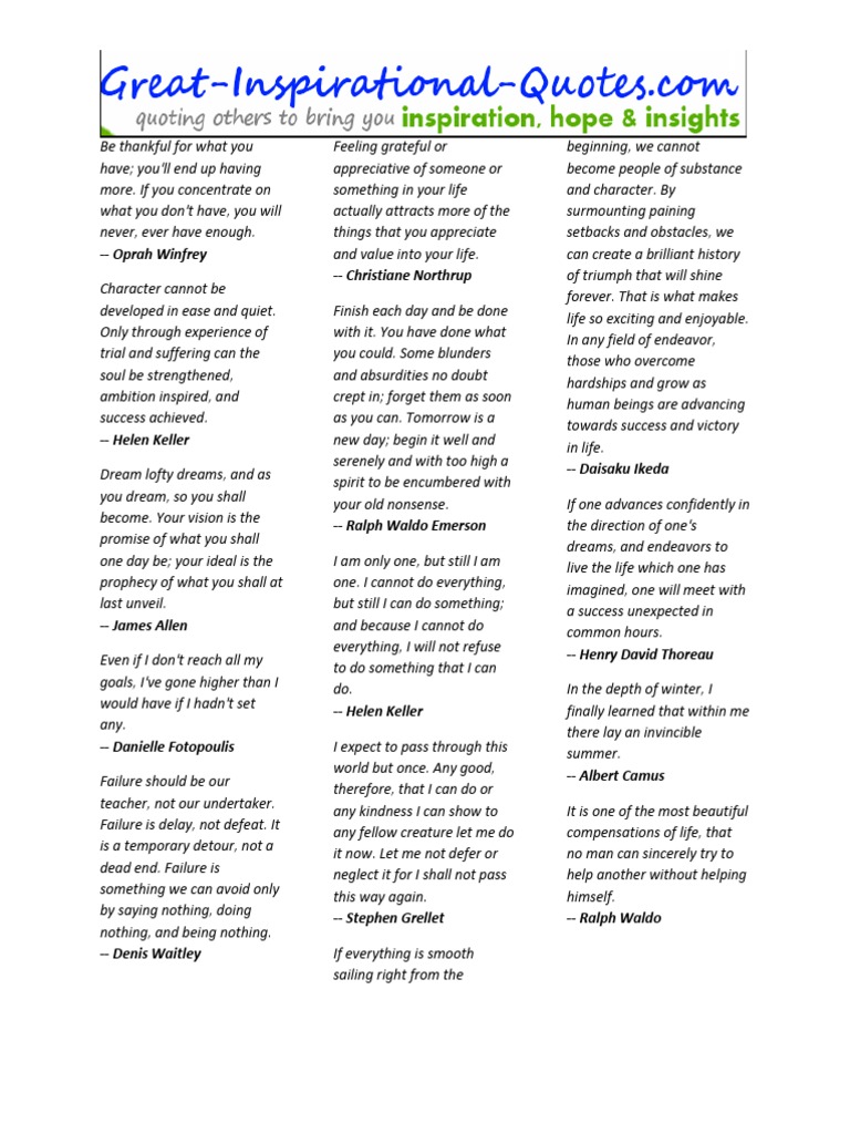 Inspiring Quotes for Creative Minds | PDF | Philosophy | Self-Improvement