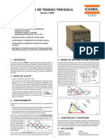 Monitor de Tensão Trifásica: Modelo PSMF