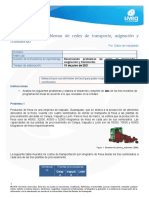 Resolviendo Problemas de Redes de Transporte, Asignación y Transbordo - EA5