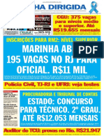 Folha Dirigida: Inscrições para Rm2: Nível Superior