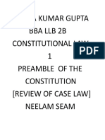 Assignment Constitutional Law