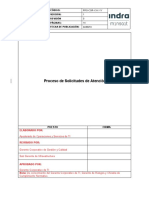 Proceso de Solicitudes de Atención: Código: Versión: Revisión Páginas: Fecha de Publicación