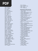 Common Medical Abbreviations