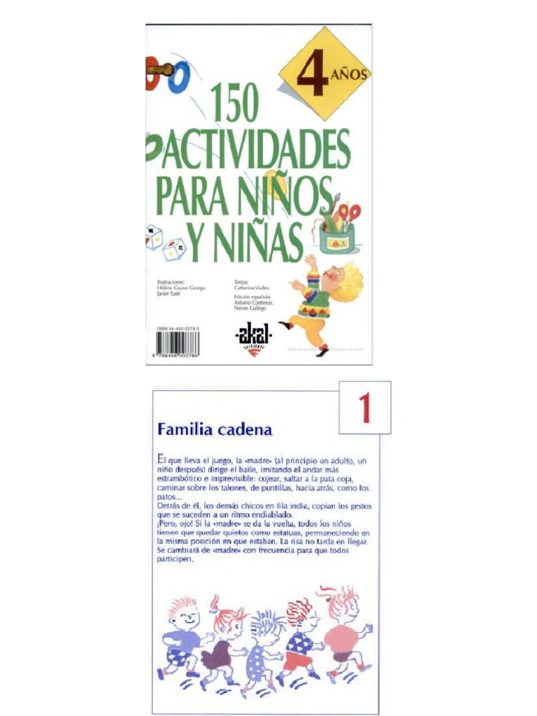 150 Actividades para Niños y Ninas de 4 Años | PDF