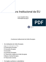 Estrutura Institucional Da UE