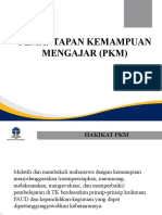 Pemantapan Kemampuan: Mengajar (PKM)