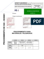 123-GDN-ALQ-HSE-PRO-004 - 0 PROCEDIMIENTO PARA MATERIALES PELIGROSOS - Rev.0