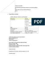 Casos Reales para El Cálculo Del Personal Médico