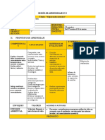 3° - Sesion de Aprendizaje - 3 - Secundaria