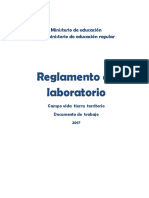 Reglamento de Laboratorio