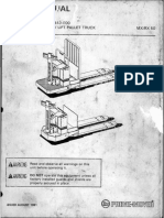 BT Prime-Mover MX RX50 Electric Low Lift Lift Pallet Truck Model 9108