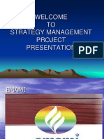 Welcome TO Strategy Management Project Presentation