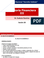 Auditoría Financiera III: Dr. Eudosio Ramírez Sesión 28