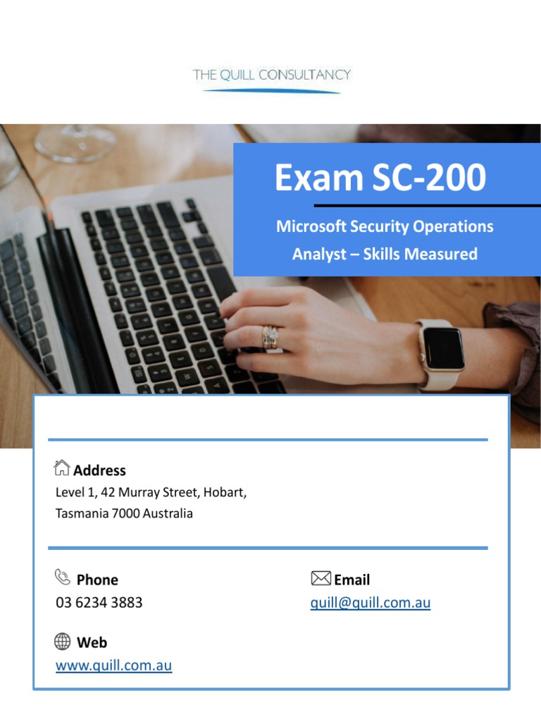 Sc 200 Microsoft Security Operations Analyst Pdf Phishing Security