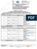 Minusma Daily Flights Schedule / Air Tasking Order MONDAY, 24 APRIL 2023 Aviation Section