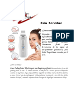 Skin Scrubber: Peeling facial ultrasónico efectivo