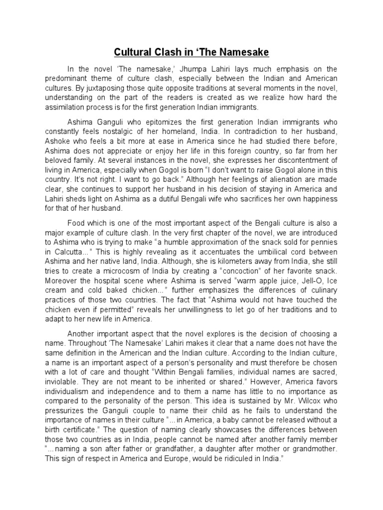The Namesake Pdf