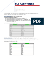 How to use simple past tense verbs