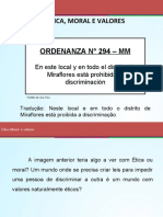 Proibição Discriminação Miraflores