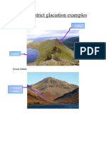 Lake District Glaciation Examples: Striding Edge