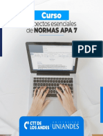 Aspectos Esenciales De: Normas Apa 7