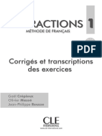 Corriges - Transcriptions A1.1