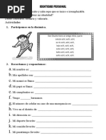 A. B. C. D. E. F. G. H. I. J. K. L.: Identidad Personal