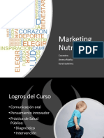 Marketing Nutricional: Docentes: Jimena Muñoz Koral Gutiérrez