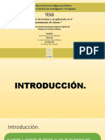 Tesis: Universidad Autónoma Indígena de México Coordinación General de Investigación y Postgrado