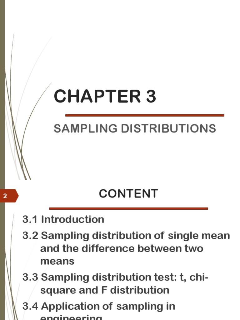 Sampling Distributions and Hypothesis Testing PDF Standard