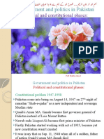 Government and Politics in Pakistan: Political and Constitutional Phases