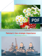 Pakistan's Geo Strategic Importance: (c-III)