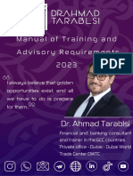 DR Ahmad - Manual of Training and Advisory Requirements 2023