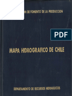 Mapa Hidrografico de Chile - CORFO