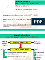 Mercantilismo e expansão marítima na Idade Moderna