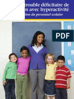 TDAH - Guide à l'attention du personnel scolaire