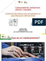 Estandar de Medicamentos Dispositivos