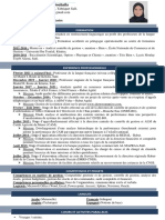 Formation: Adresse: 23, Avenue Lalla Amina, Tabriquet Salé. GSM: 06.39.75.88.54 Date de Naissance: 17-07-1993 Mariée