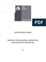 Especificaciones Tecnicas Brucelosis Ovina