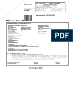 Serie y Folio: YX94868989: Servicio de Urgencias