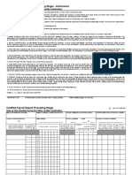 Certified Payroll Report (Prevailing Wage) - Instructions: State of Ohio Standard Forms For Public Facility Construction